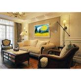 Painting by Numbers for Adults Wheat Field with Cypress